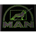 MAN LED logo / Ledbord / Vrachtwagenlogo