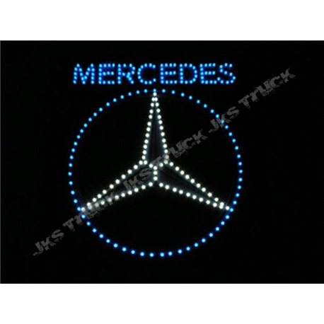 Mercedes - Benz LED logo / Ledbord / Vrachtwagenlogo