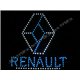 Renault LED logo / Ledbord / Vrachtwagenlogo