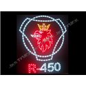 Scania Griffioen LED logo / Ledbord / Vrachtwagenlogo