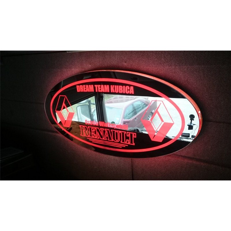 DAF LED Spiegel LKW Truckerschild Leuchtschilder Rückwandschilder