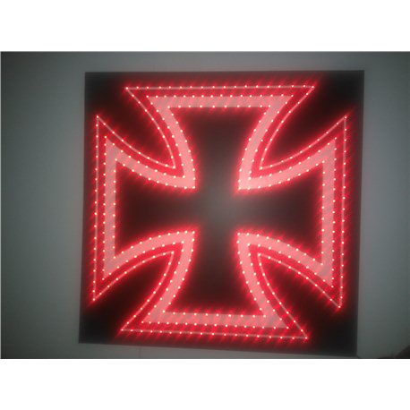 Croix LED logo / logo camion / enseigne lumineuse 