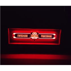 Volvo LED Spiegel logo / Ledbord / Vrachtwagenlogo Zweedse Precision V01-RED