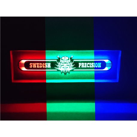 Volvo LED Spiegel logo / Ledbord / Vrachtwagenlogo Swedish Precision V01-RGB