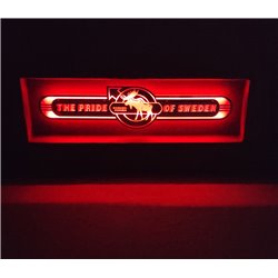 VolvoLED Spiegel logo / Ledbord / Vrachtwagenlogo Pride of Sweden V02-RED