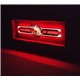 VolvoLED Spiegel logo / Ledbord / Vrachtwagenlogo Pride of Sweden V02-RED