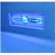 VolvoLED Spiegel logo / Ledbord / Vrachtwagenlogo Pride of Sweden V02-BLUE