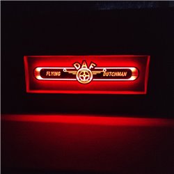 DAF logoLED Spiegel logo / Ledbord / Vrachtwagenlogo D01-RED