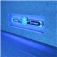 DAF logoLED Spiegel logo / Ledbord / Vrachtwagenlogo D01-BLUE