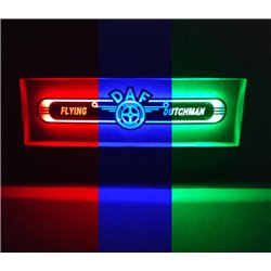 DAF logoLED Spiegel logo / Ledbord / Vrachtwagenlogo D01-RGB