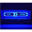 DAF XFLED Spiegel logo / Ledbord / Vrachtwagenlogo D02-BLUE