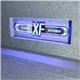 DAF XFLED Spiegel logo / Ledbord / Vrachtwagenlogo D02-BLUE