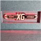 DAF XGLED Spiegel logo / Ledbord / Vrachtwagenlogo D03-RED