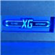 DAF XGLED Spiegel logo / Ledbord / Vrachtwagenlogo D03-BLUE