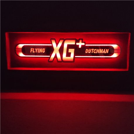 DAF XG+LED Spiegel logo / Ledbord / Vrachtwagenlogo D04-RED