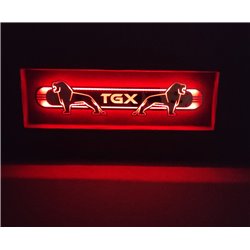 MAN TGXLED Spiegel logo / Ledbord / Vrachtwagenlogo M02-RED