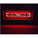 MAN TGXLED Spiegel logo / Ledbord / Vrachtwagenlogo M02-RED