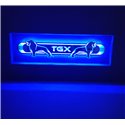 MAN TGXLED Spiegel logo / Ledbord / Vrachtwagenlogo M02-BLUE