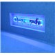 MAN TGXLED Spiegel logo / Ledbord / Vrachtwagenlogo M02-BLUE