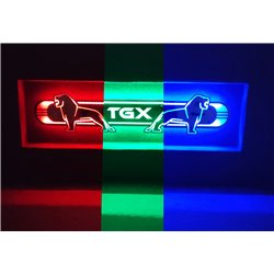 MAN TGXLED Spiegel logo / Ledbord / Vrachtwagenlogo M02-RGB