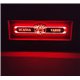 Scania Vabis LED Spiegel logo / Ledbord / Vrachtwagenlogo S01-RED