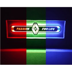 RenaultLED Spiegel logo / Ledbord / Vrachtwagenlogo Passion for Life R01-RGB