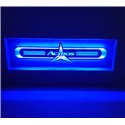 Mercedes ActrosLED Spiegel logo / Ledbord / Vrachtwagenlogo MB01-BLUE