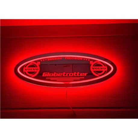 Volvo LED Spiegel logo / Ledbord / Vrachtwagenlogo V03-RED