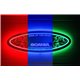 Scania LED Spiegel logo / Ledbord / Vrachtwagenlogo S02-RGB