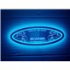 Scania LED Spiegel logo / Ledbord / Vrachtwagenlogo S02-RGB