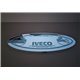 Iveco LED Spiegel logo / Ledbord / Vrachtwagenlogo I01-BLUE