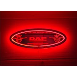 DAF LED Spiegel logo / Ledbord / Vrachtwagenlogo D05-RED