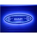 DAF LED Spiegel logo / Ledbord / Vrachtwagenlogo D05-BLUE