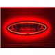 Mercedes LED Spiegel logo / Ledbord / Vrachtwagenlogo MB02-RED