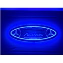 Mercedes LED Spiegel logo / Ledbord / Vrachtwagenlogo MB02-BLUE