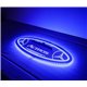 Mercedes LED Spiegel logo / Ledbord / Vrachtwagenlogo MB02-BLUE