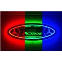 Mercedes LED Spiegel logo / Ledbord / Vrachtwagenlogo MB02-RGB