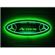 Mercedes LED Spiegel logo / Ledbord / Vrachtwagenlogo MB02-RGB