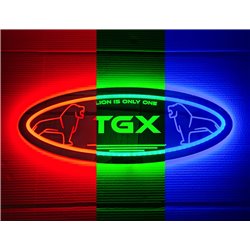 MAN TGX LED Spiegel logo / Ledbord / Vrachtwagenlogo M03-RGB