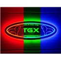 MAN TGX LED Spiegel logo / Ledbord / Vrachtwagenlogo M03-RGB