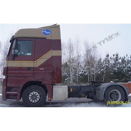 Dakspoiler + zijfenders Mercedes-Benz Actros Megaspace